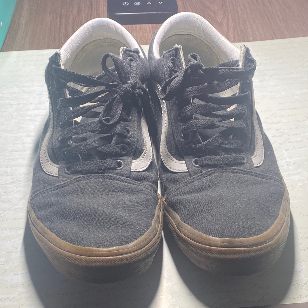 Vans Black and White Sneakers